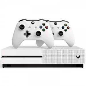 کنسول بازی مایکروسافت Xbox One S Drive حافظه 1 ترابایت Stock دو دسته