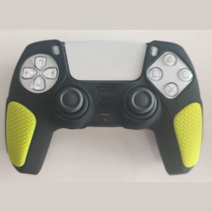 روکش دسته سیلیکونی شبرنگ برجسته پلی استیشن 5 Yellow